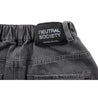 NEUTRAL SOCIETY RAW EDGE DENIM SKIRT-BLACK DENIM