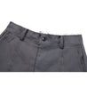 NEUTRAL SOCIETY RAW EDGE WIDE SHORTS-GREY