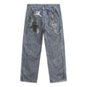 RIPNDIP REAL PANTS WIDE LEG DENIM PANTS-LIGHT WASH