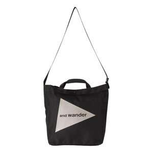 AND WANDER RECYCLE OX TOTE BAG-BLACK