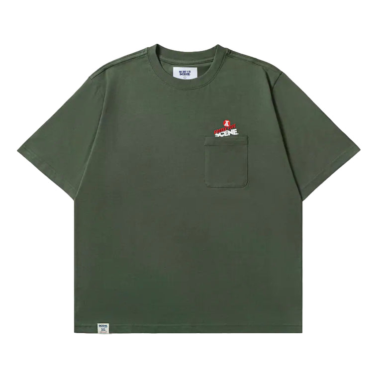 SCENE BY ICE FIRE X RED A FROZEN POPS TEE-GREEN