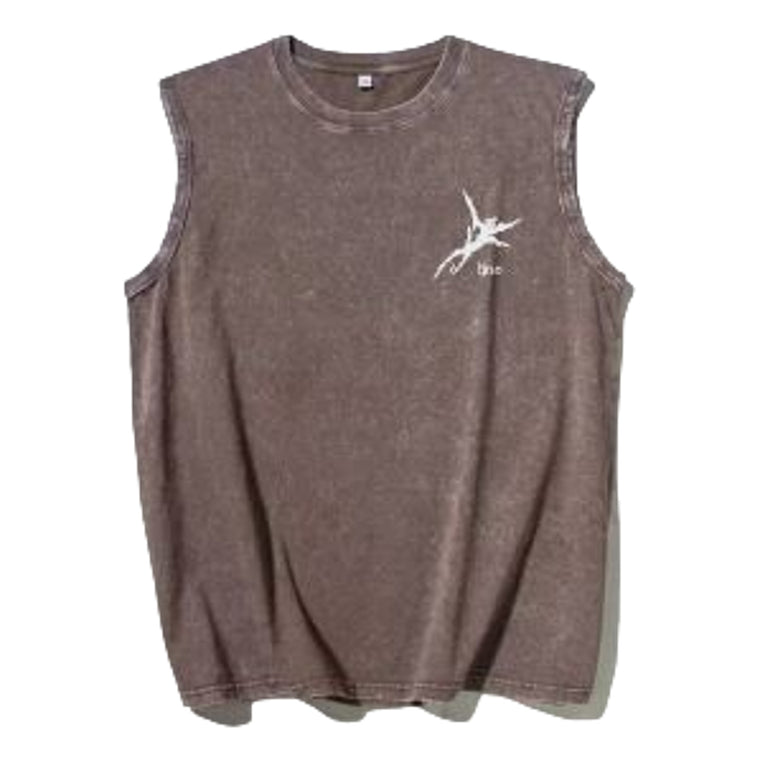 ÒLINE REDEMPTION VEST-WASHED BROWN