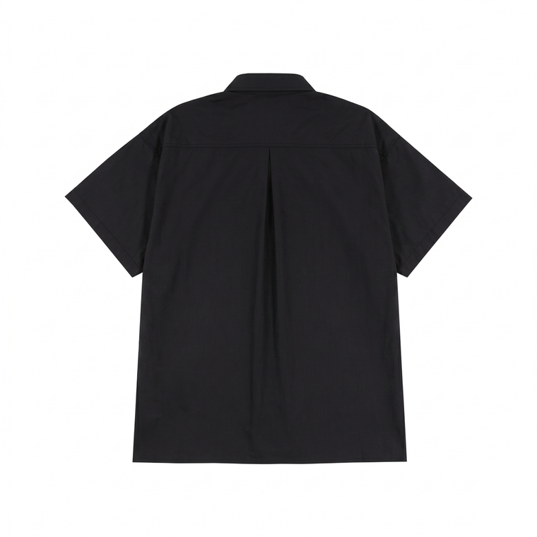A[S]USL REFLECTIVE LOGO OUTDOOR SHIRT-BLACK