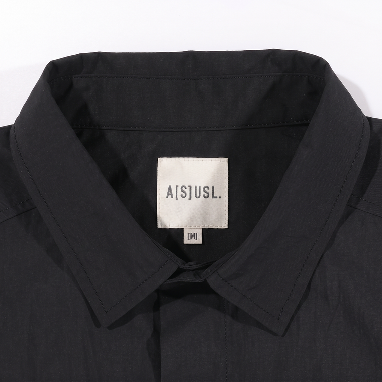 A[S]USL REFLECTIVE LOGO OUTDOOR SHIRT-BLACK