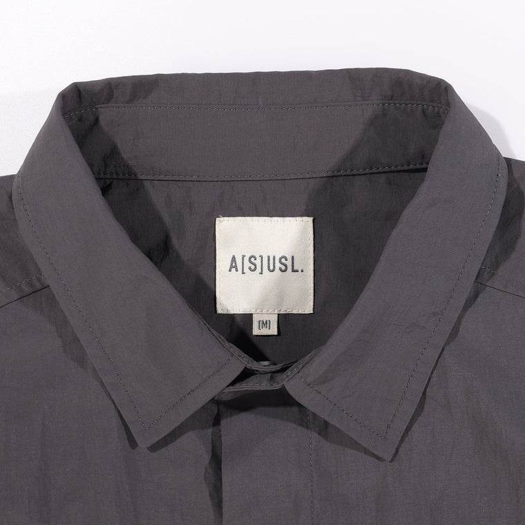 A[S]USL REFLECTIVE LOGO OUTDOOR SHIRT-CHARCOAL