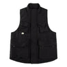 A[S]USL REFLECTIVE LOGO PADDING VEST-BLACK