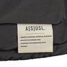 A[S]USL REFLECTIVE LOGO PADDING VEST-CHARCOAL