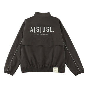 A[S]USL REFLECTIVE LOGO TRACK JACET-CHARCOAL