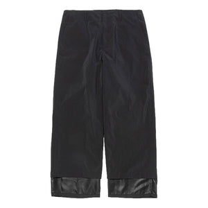 MEANSWHILE REVERSIBLE LINING PANT-OFF BLACK