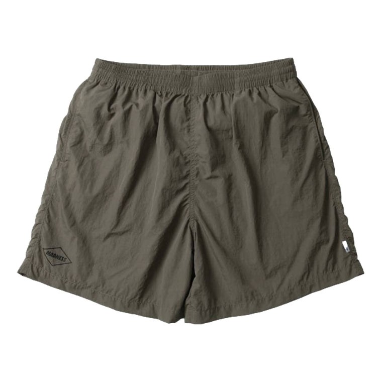 MADNESS RHOMBUS LOGO NYLON ESSENTIAL SHORTS (17")-SAND