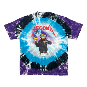 2ND CLOSET ROCK E.T TIEDYE PRINTED T-SHIRT-TIEDYE