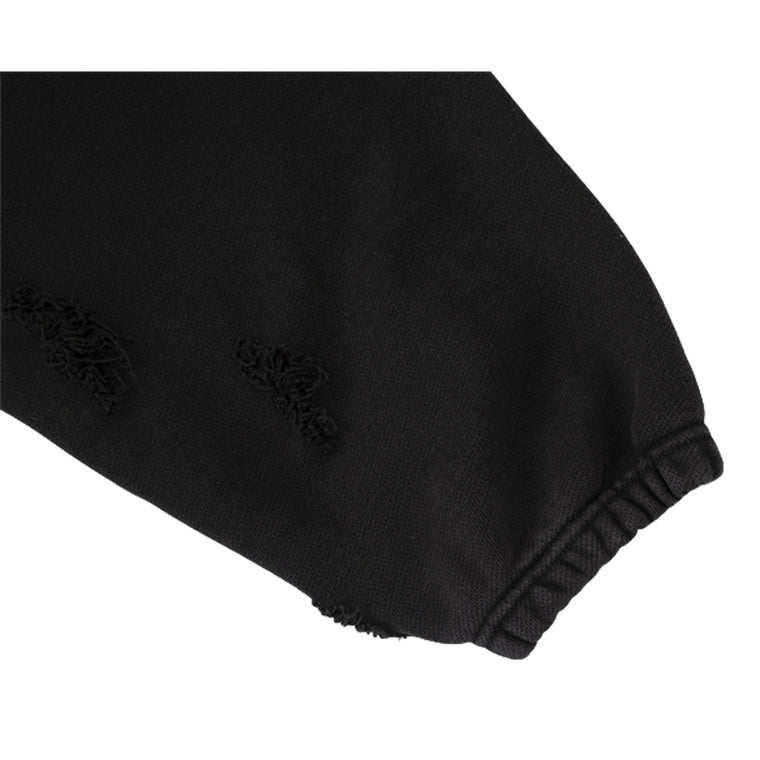 THUG CLUB ROCK HOODIE-BLACK