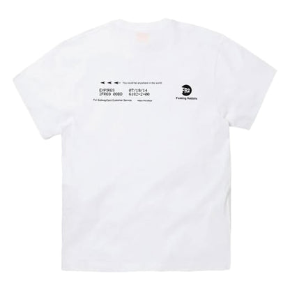 #FR2 RTA SUBWAY CARD T-SHIRT-WHITE