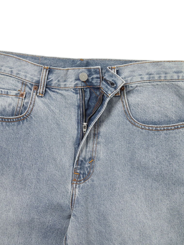 THIS IS NEVER THAT REGULAR JEANS-WASHED BLUE