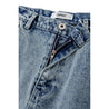 ESPRIT RELAXED-FIT DENIM CARGO SHORTS-DARK BLUE
