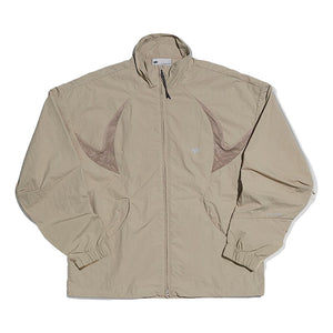 NINE POINT NINE REMNANT MESH TRAINER JACKET-KHAKI