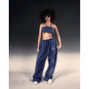 ROSEMAESE ROSE BADGE SWEATPANTS-NAVY