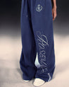 ROSEMAESE ROSE BADGE SWEATPANTS-NAVY