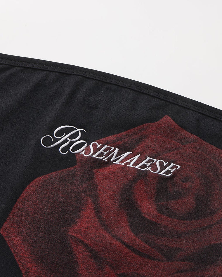 ROSEMAESE ROSE PROGRAM FLAT TOP-BLACK