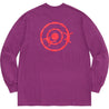 SUPREME S2W8 L/S POCKET TEE-PURPLE