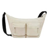 BRANDEN SAFE CROSS BODY BAG (L SIZE）-LIGHT BEIGE