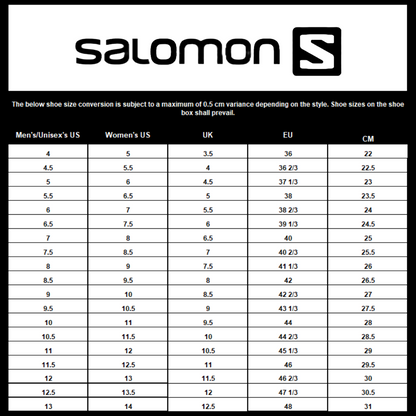 SALOMON ACS +-WHITE