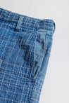 FUNDAMENTAL SASHIKO PATCHWORK SHORT PANTS 7YR WASH-INDIGO