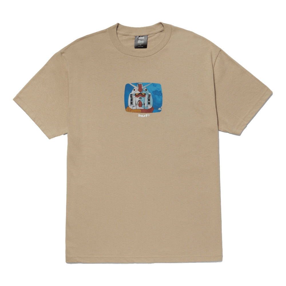 HUF HUF X GUNDAM SCANLINE S/S TEE-SAND