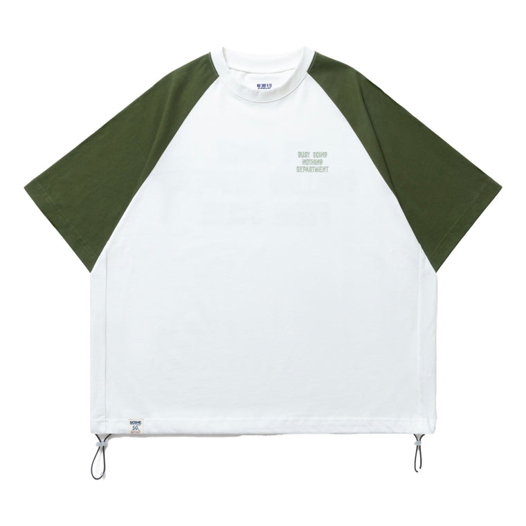 SCENE BY ICE FIRE SC BALLOON TEE-WHITE/GREEN