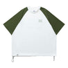 SCENE BY ICE FIRE SC BALLOON TEE-WHITE/GREEN