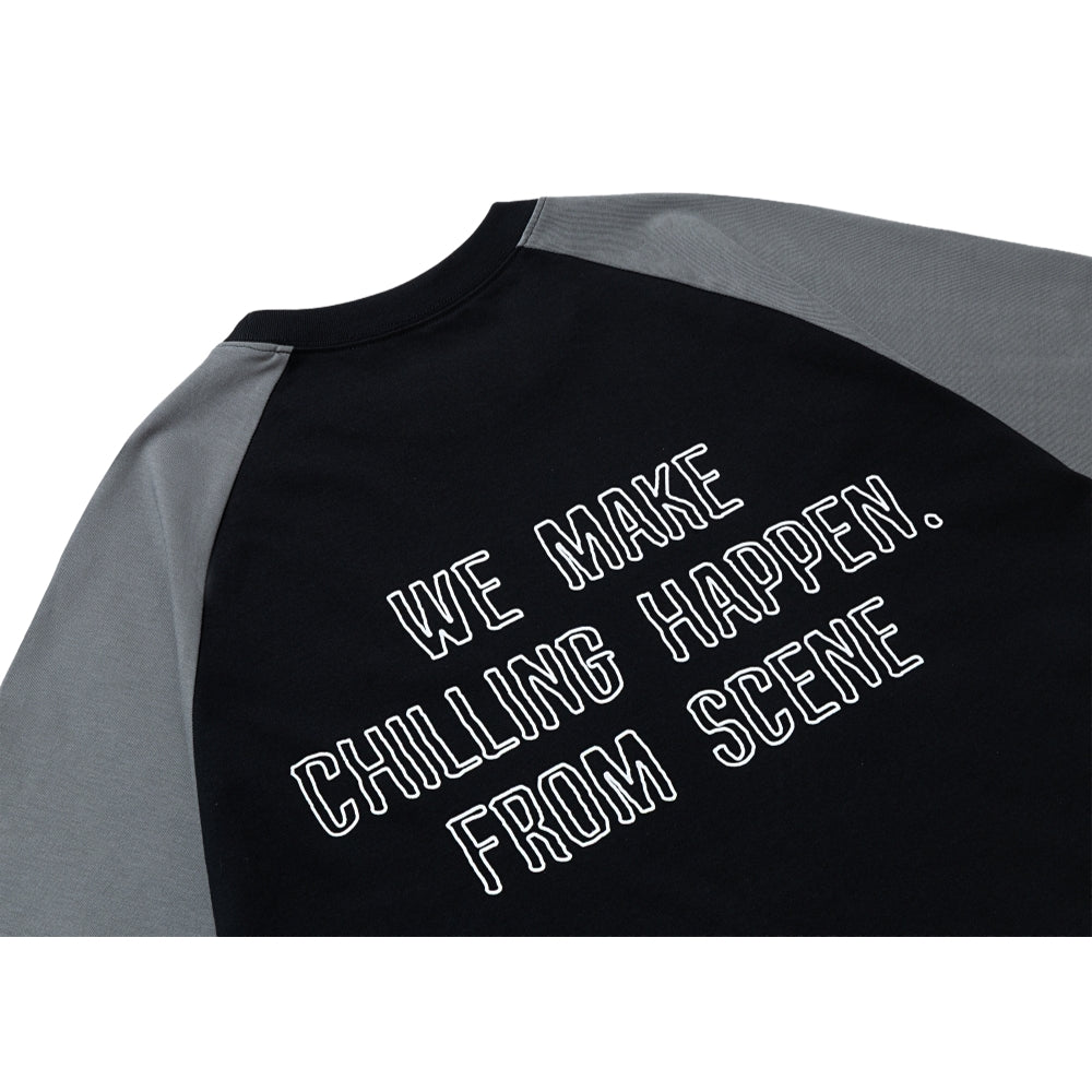 SCENE BY ICE FIRE SC BALLOON TEE-BLACK/GREY