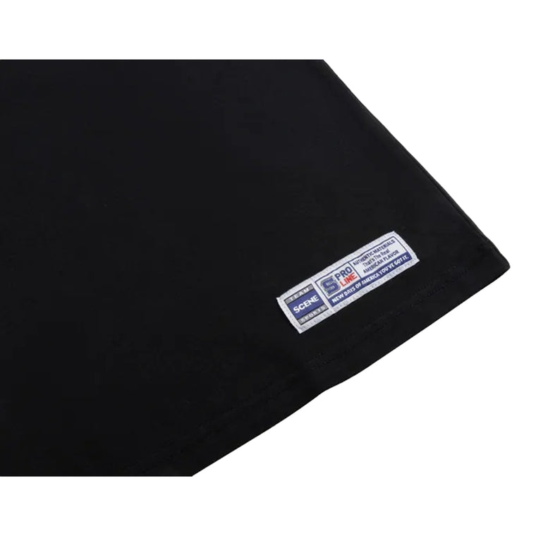 SCENE BY ICE FIRE SC BIG LOGO TEE // -BLACK / WHITE