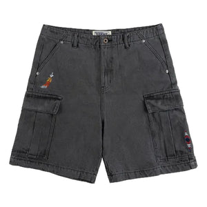 SCENE BY ICE FIRE SC_DENIM SHORT PANT B3 // -GREY