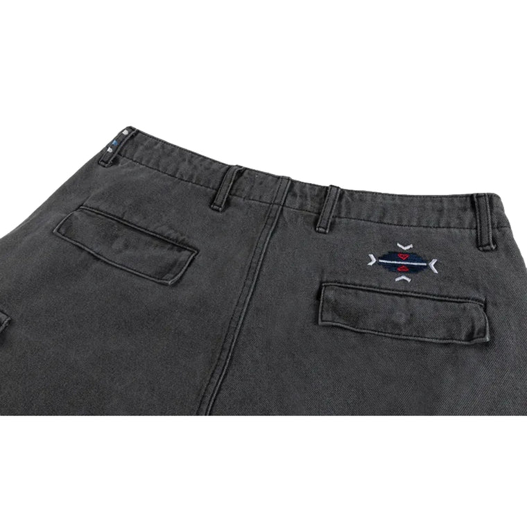 SCENE BY ICE FIRE SC_DENIM SHORT PANT B3 // -GREY