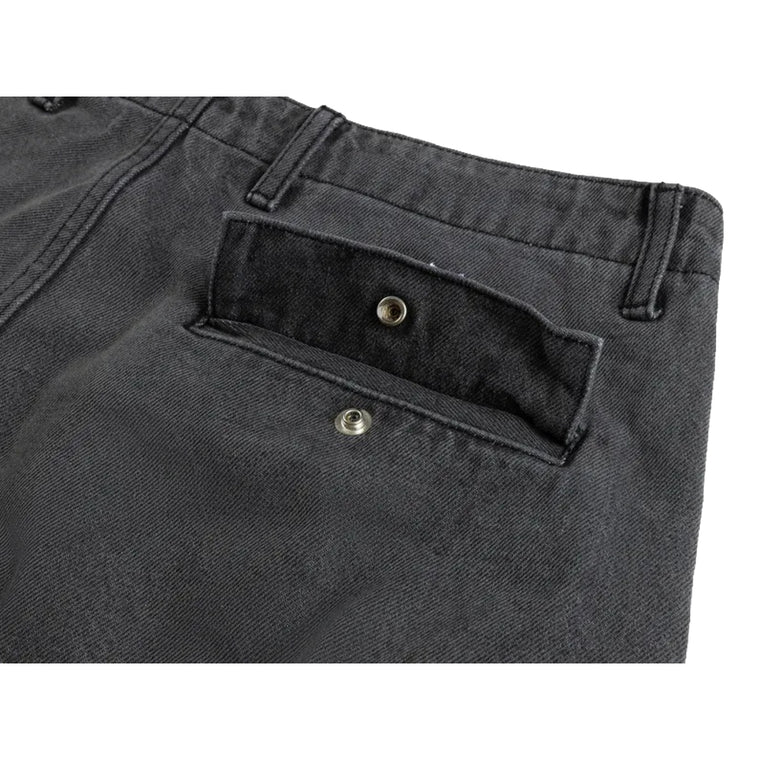 SCENE BY ICE FIRE SC_DENIM SHORT PANT B3 // -GREY