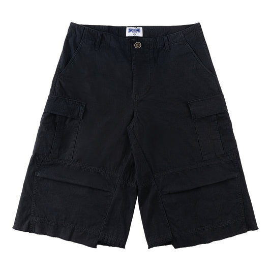 SCENE BY ICE FIRE SCENE BOYS CAPRI PANTS -BLACK