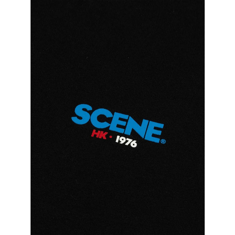 SCENE BY ICE FIRE SCENE CLASSIC HK LONG TEE_CHECKERED //-BLACK