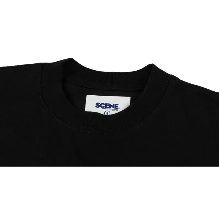 SCENE BY ICE FIRE SCENE CLASSIC HK LONG TEE_CHECKERED //-BLACK