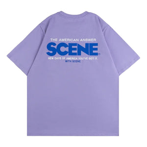 SCENE BY ICE FIRE SCENE CLASSIC TEE // -LAVENDER/PURPLE