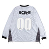 SCENE BY ICE FIRE SCENE FOOTBALL LONG TEE _JY3-GREY