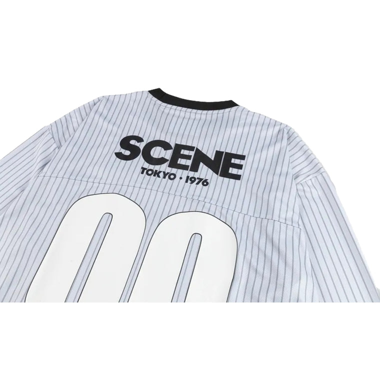 SCENE BY ICE FIRE SCENE FOOTBALL LONG TEE _JY3-GREY