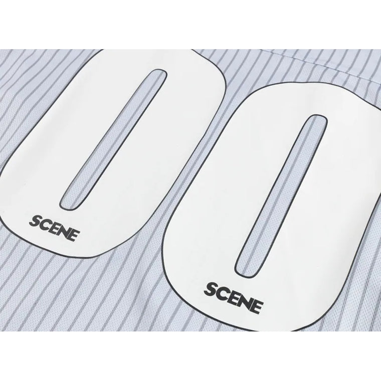 SCENE BY ICE FIRE SCENE FOOTBALL LONG TEE _JY3-GREY