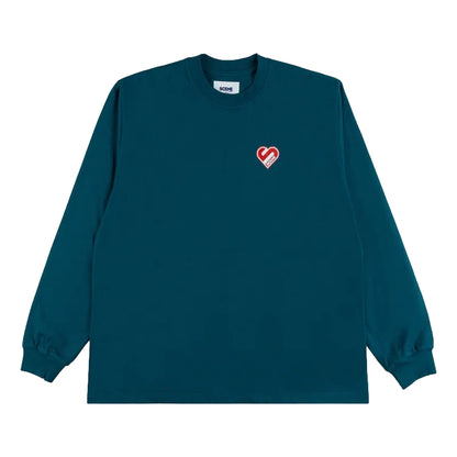 SCENE BY ICE FIRE SCENE HEART LONG TEE-GREEN