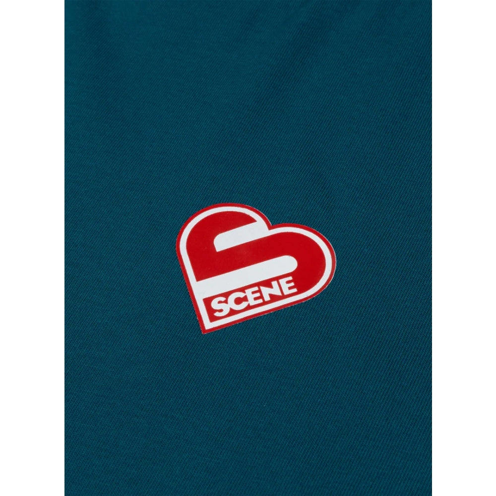 SCENE BY ICE FIRE SCENE HEART LONG TEE-GREEN