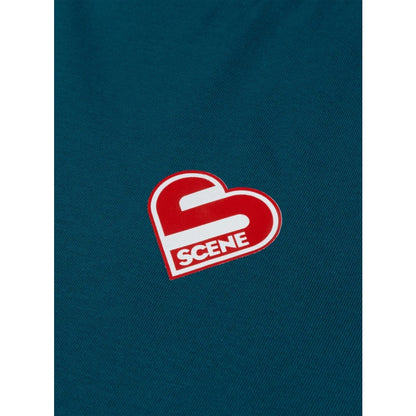 SCENE BY ICE FIRE SCENE HEART LONG TEE-GREEN