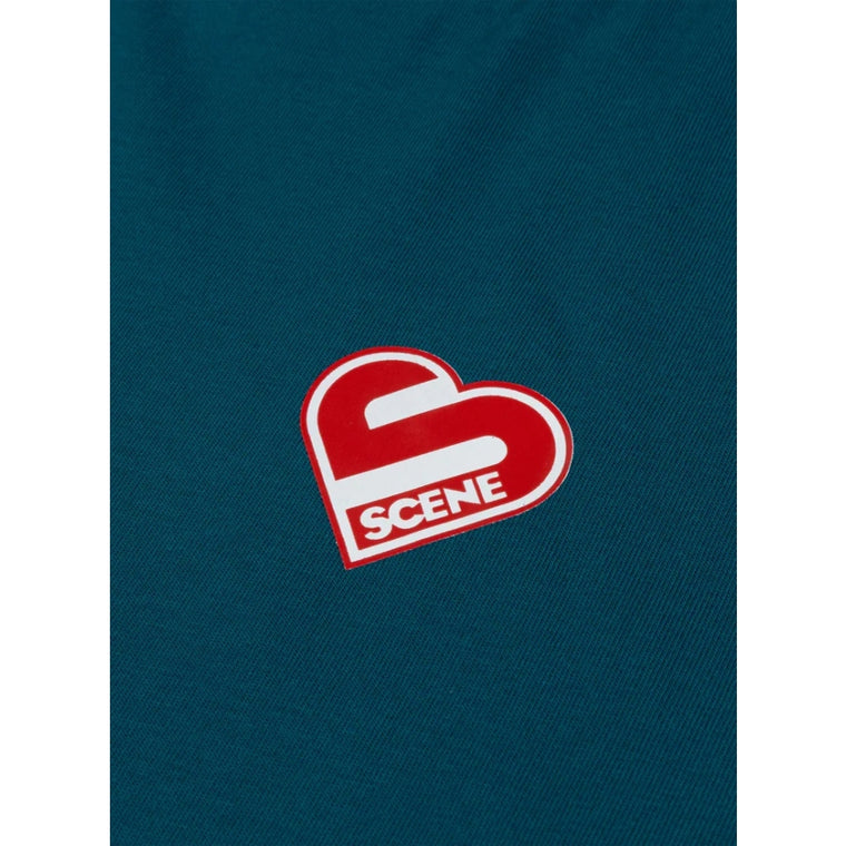 SCENE BY ICE FIRE SCENE HEART LONG TEE-GREEN