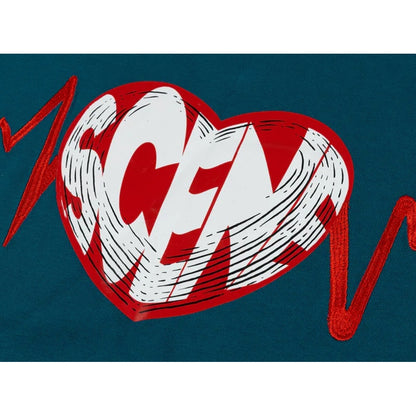 SCENE BY ICE FIRE SCENE HEART LONG TEE-GREEN