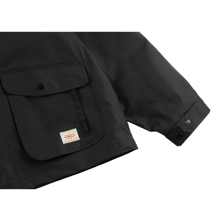 SCENE BY ICE FIRE JACKET_TWO TONE-BLACK/ORANGE