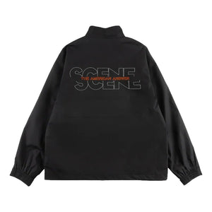 SCENE BY ICE FIRE JACKET_TWO TONE-BLACK/ORANGE