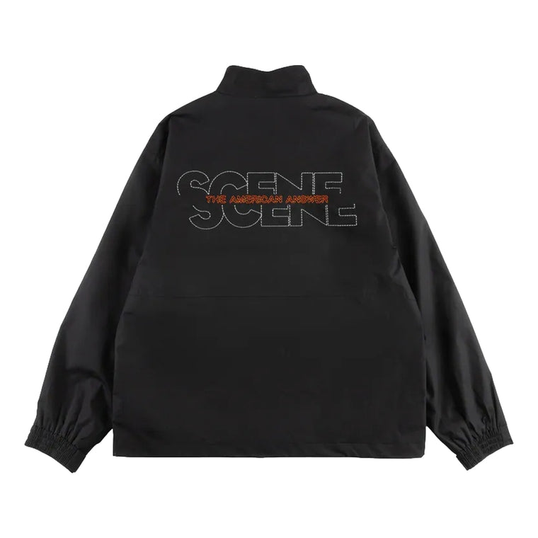 SCENE BY ICE FIRE JACKET_TWO TONE-BLACK/ORANGE